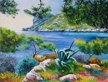 PLS52 paysages impressionnismee jardin Peinture à l'huile